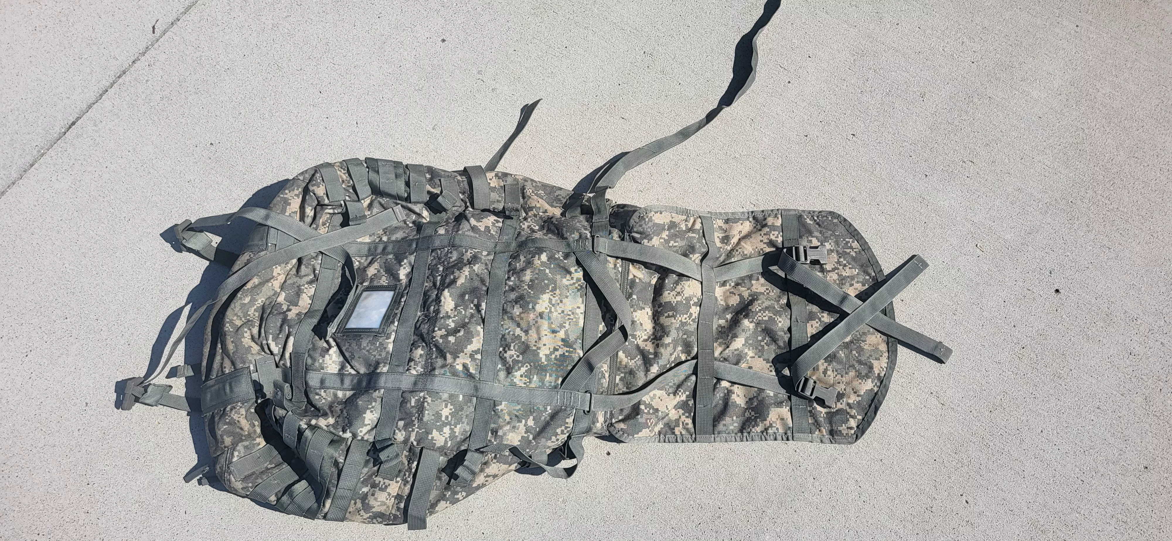 US Army Large ACU MOLLE Rucksack (Bag only no frame)