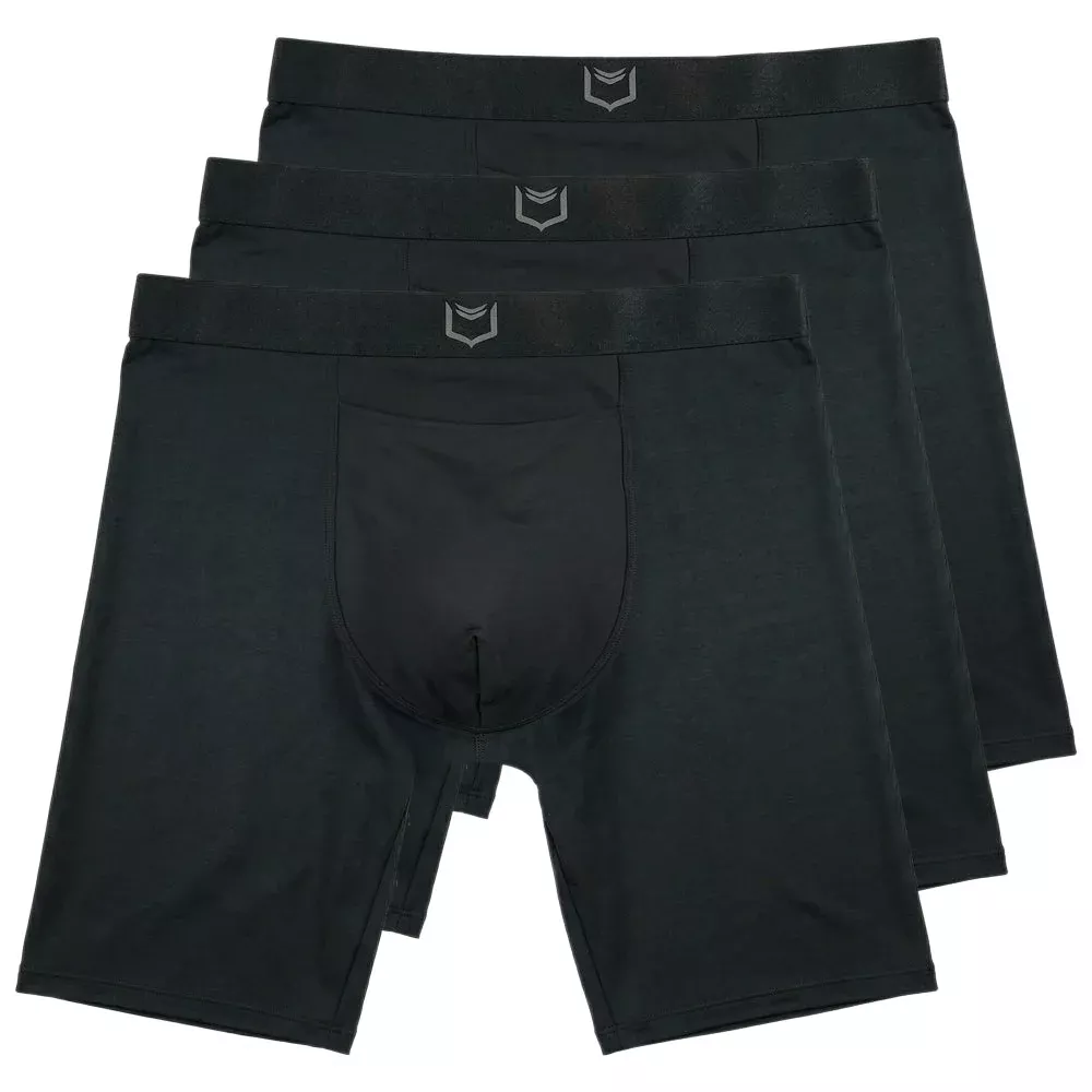 V Modal 8" Boxer Brief - Zen Pouch™ Solo (3 Pack)