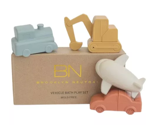 Vehicle Bath Toy Set