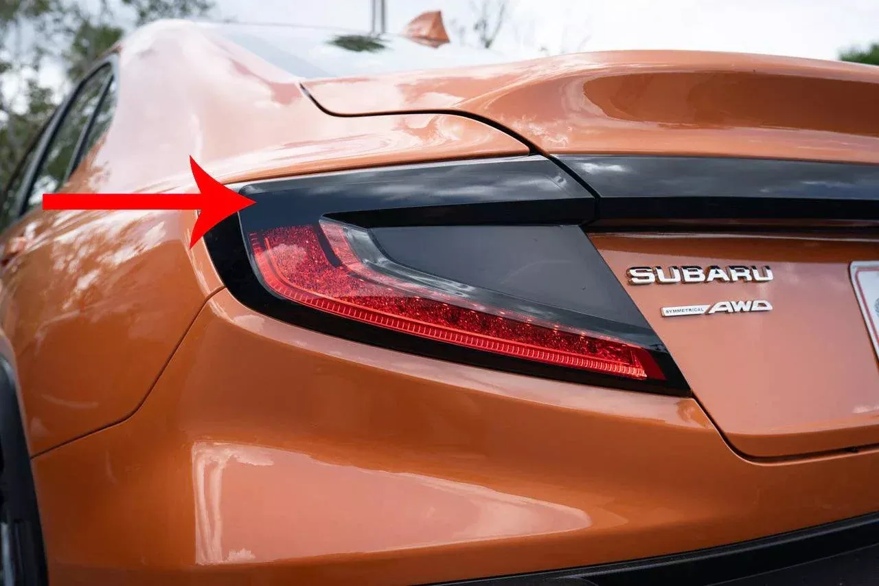 Version 1.0 Tail Light UPPER Overlays - 2022+ WRX