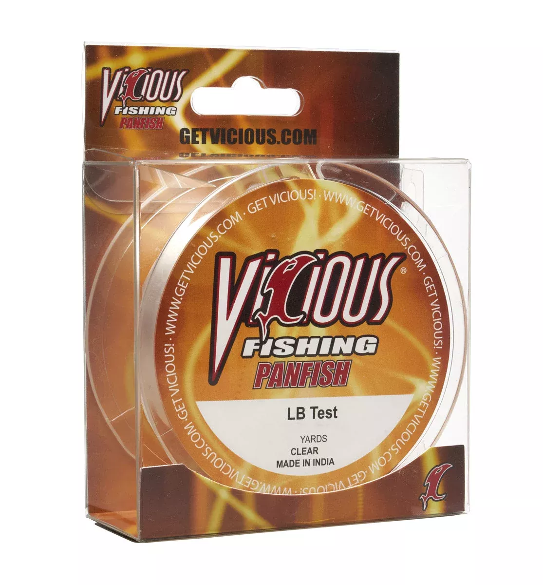 Vicious Panfish Clear Mono - 8 Lb Test