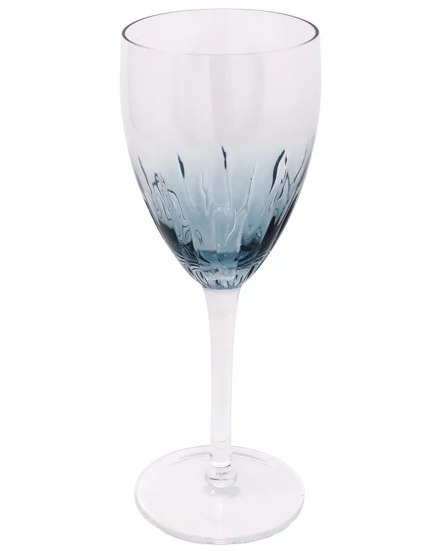 Vivience Set Of 6 Optic Wine Glasses