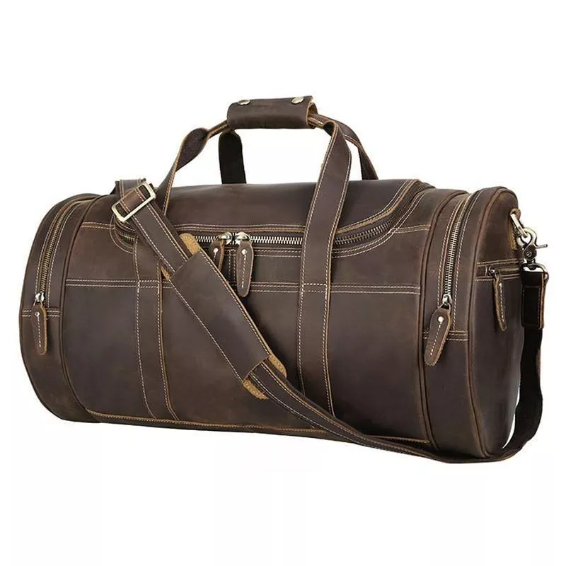 The Wainwright Weekender | RoundVintage Leather Weekender