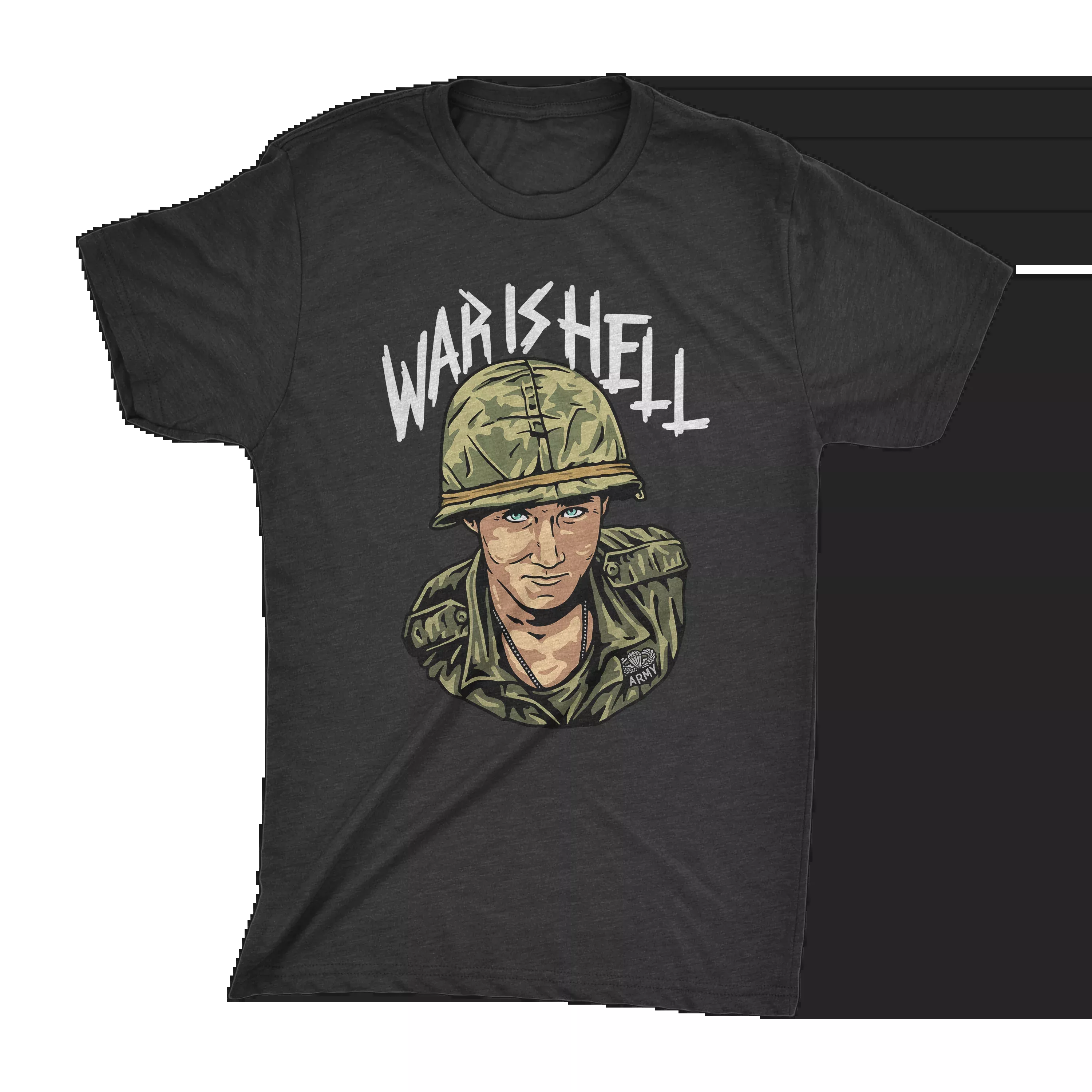 War Is Hell Athletic Shirt