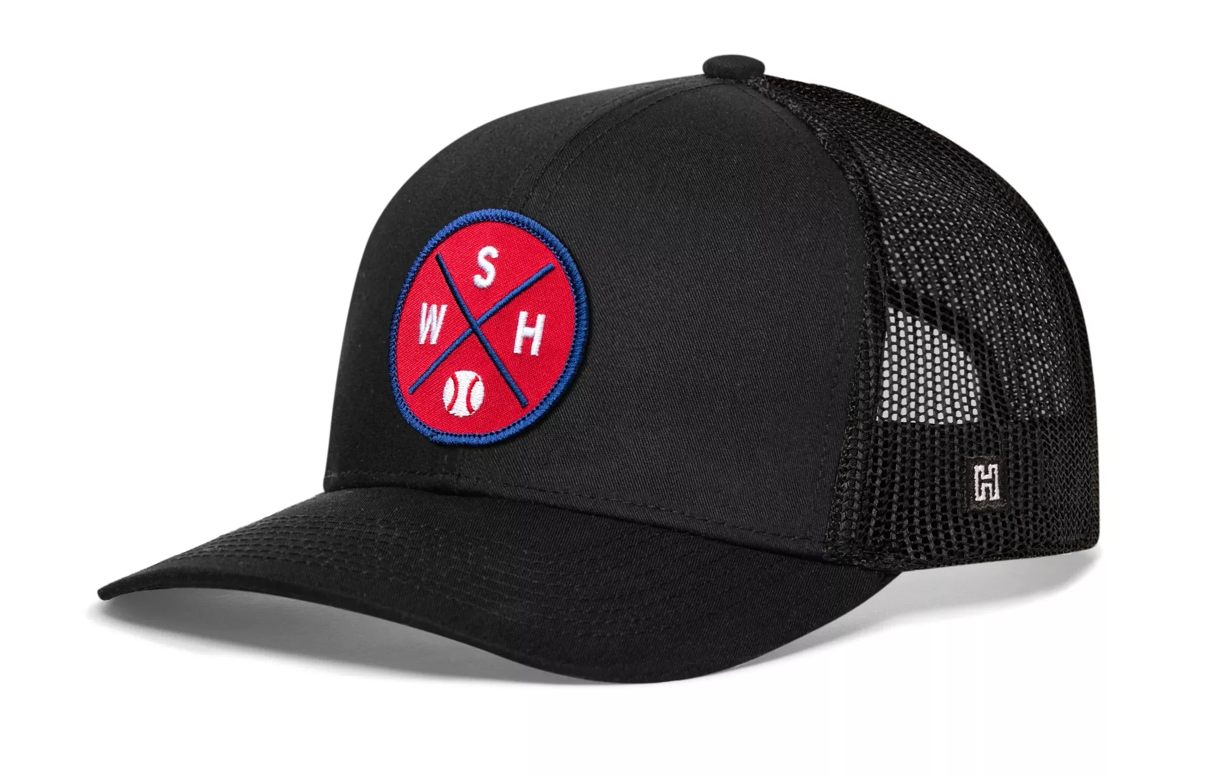 Washington DC Baseball Trucker Hat|WSH X Snapback