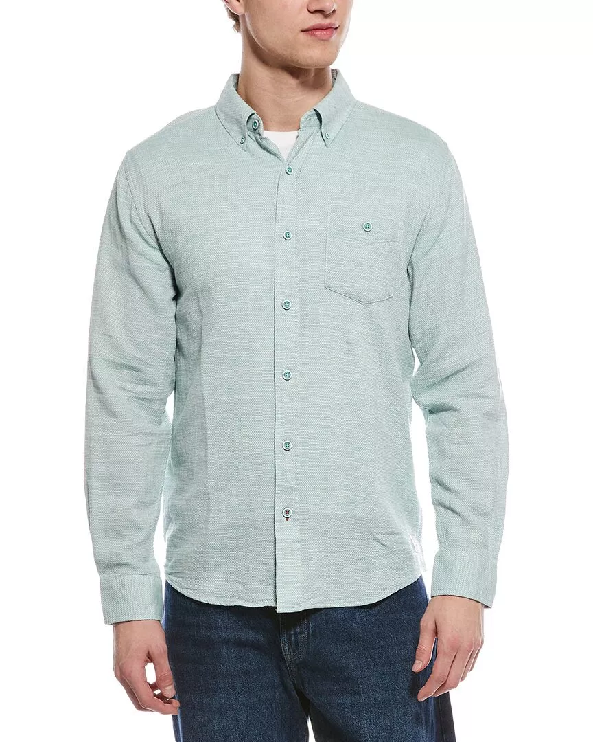 Weatherproof Vintage Horizontal Slub Pebble Dobby Shirt