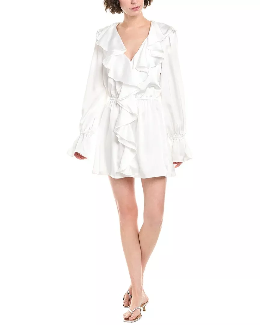 Weworewhat Ruffle Mini Dress