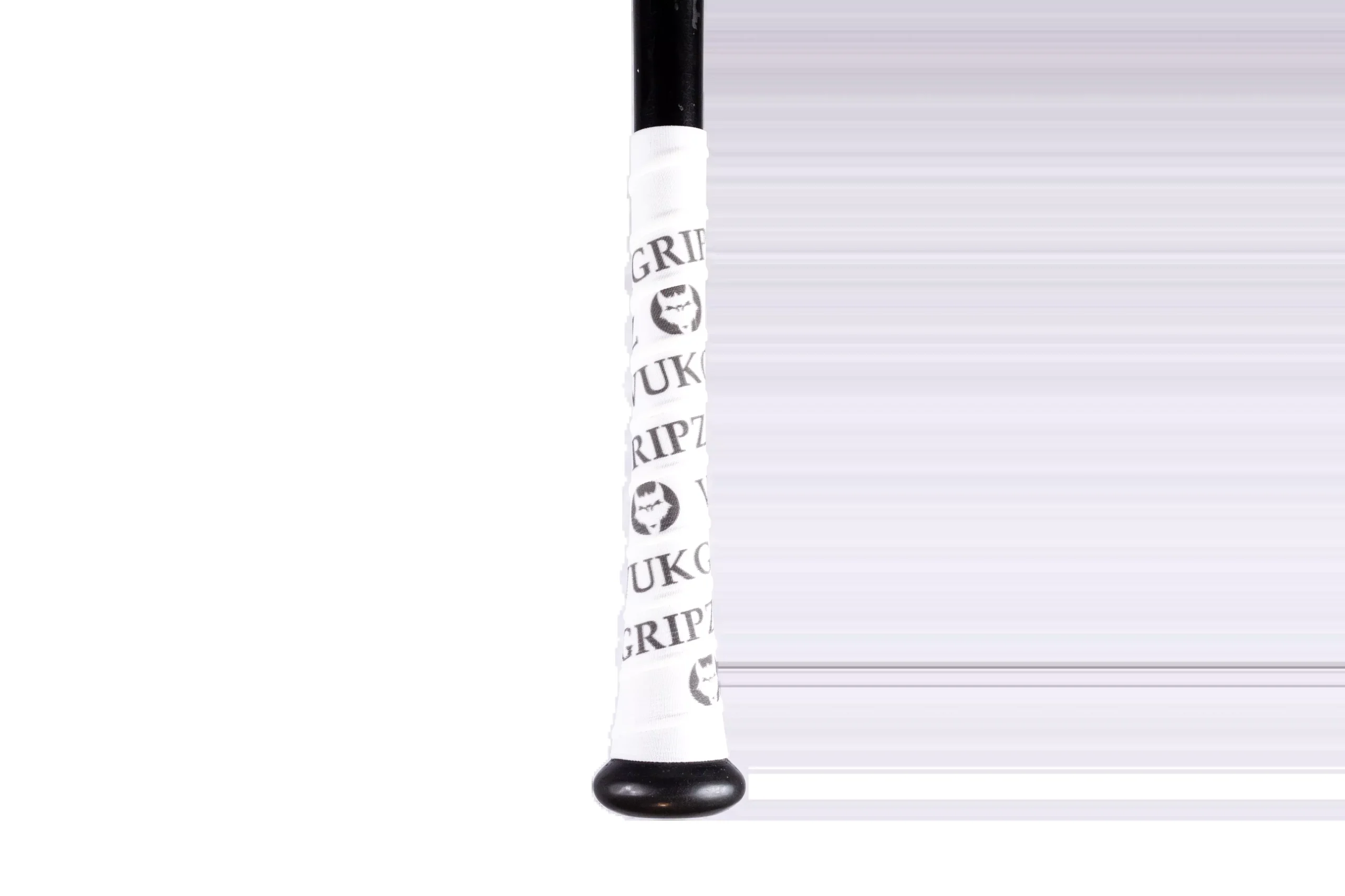 White Bat Grip Tape with Black