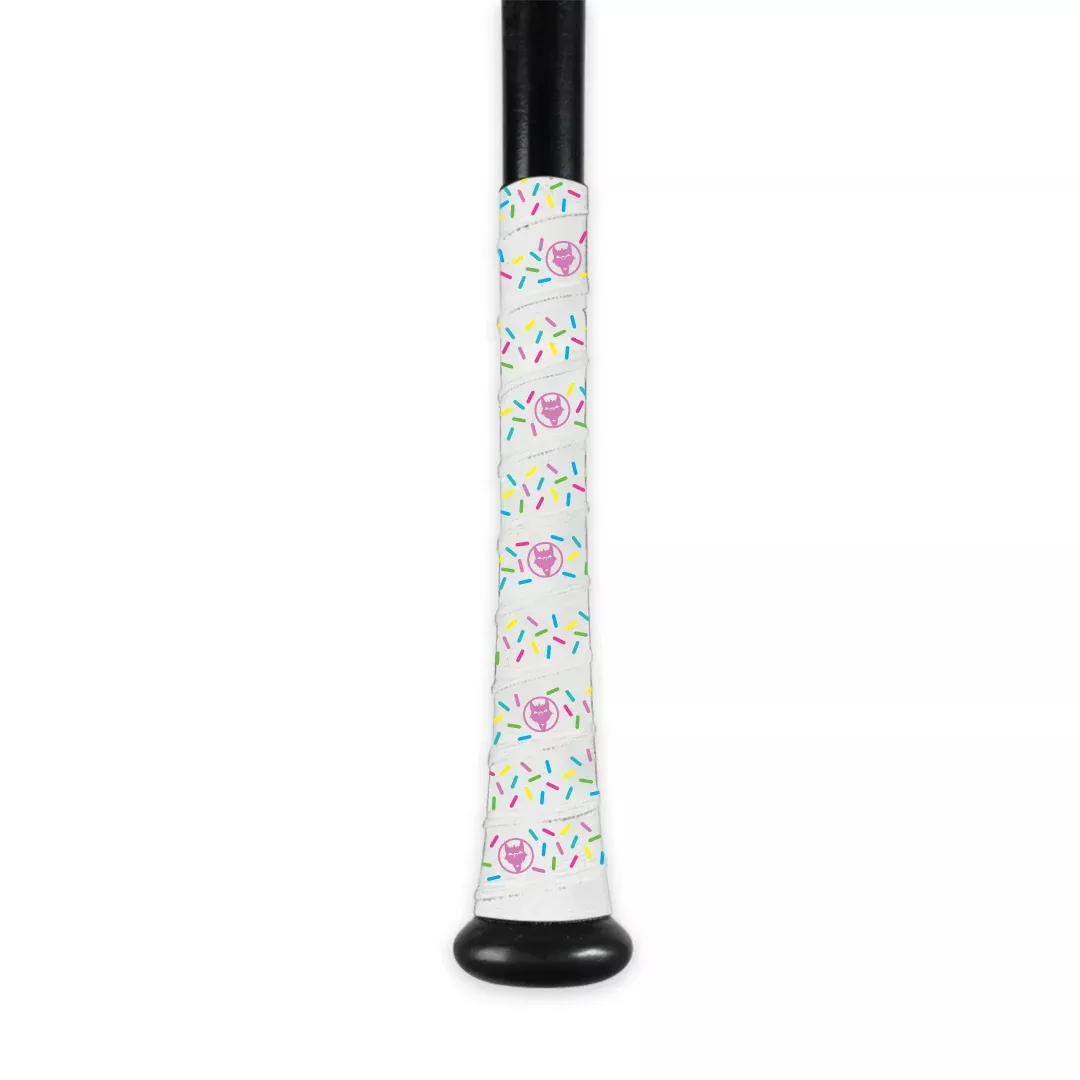 White Donut Bat Grip Tape