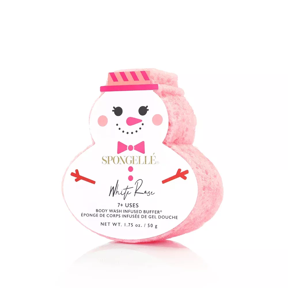 White Rose | Holiday Snowman