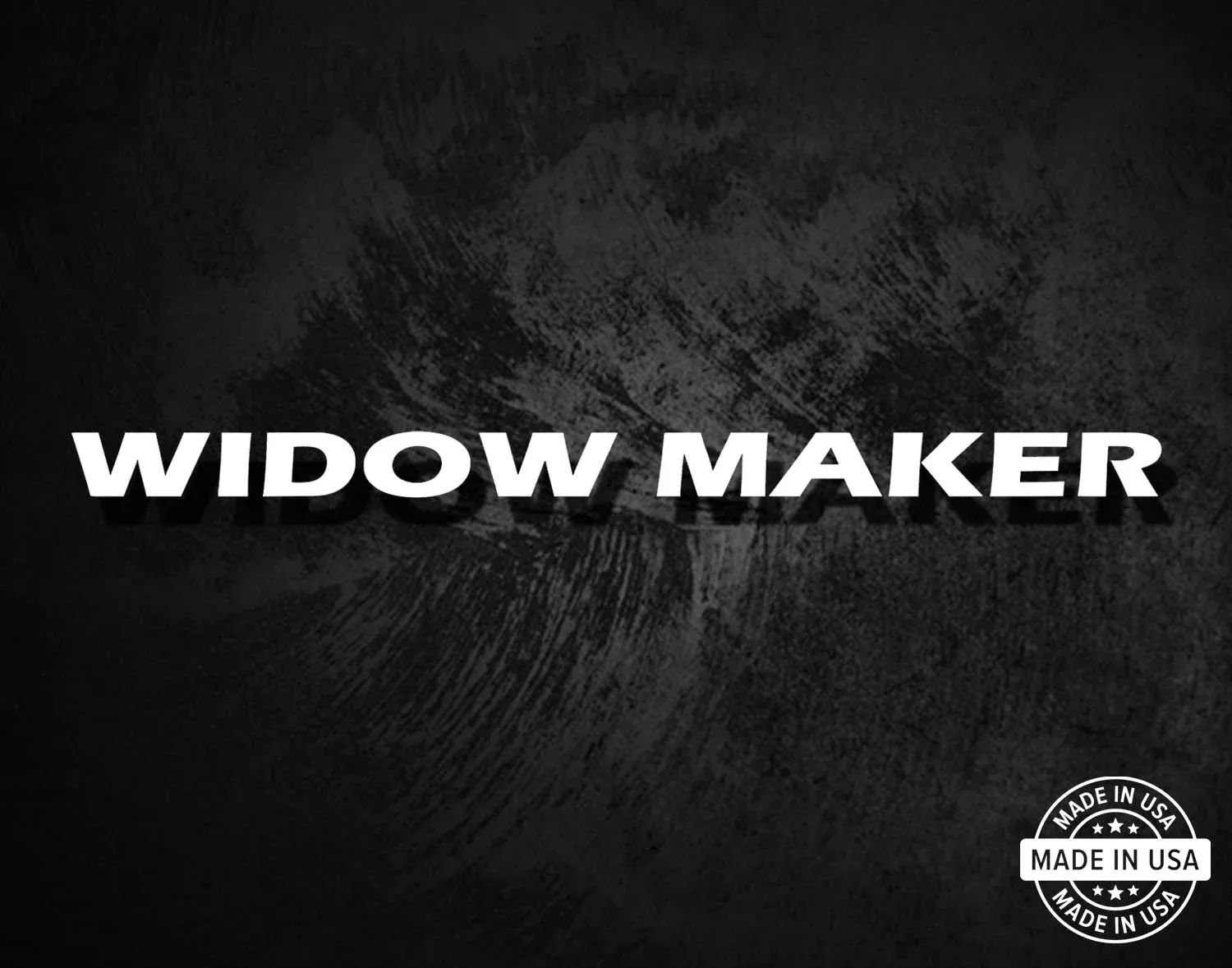 Widow Maker - Shotgun Barrel Decal