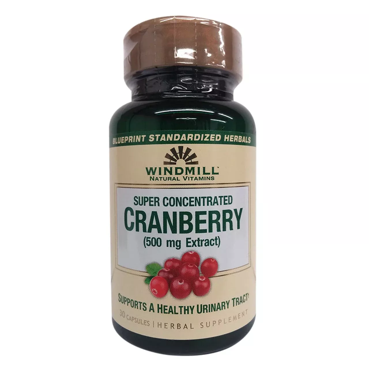 Windmill Cranberry 500mg Capsules 30ct