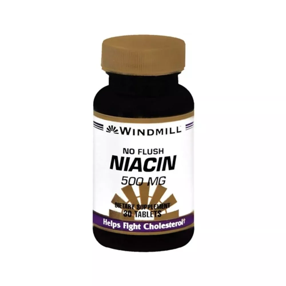 Windmill Niacin No-Flush 500mg (60 Count)