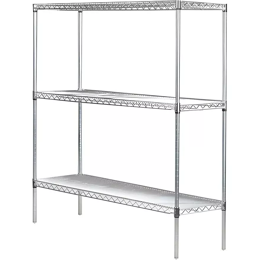 WIRE SHELF 30"x36" STAINLESS 2 CT DS