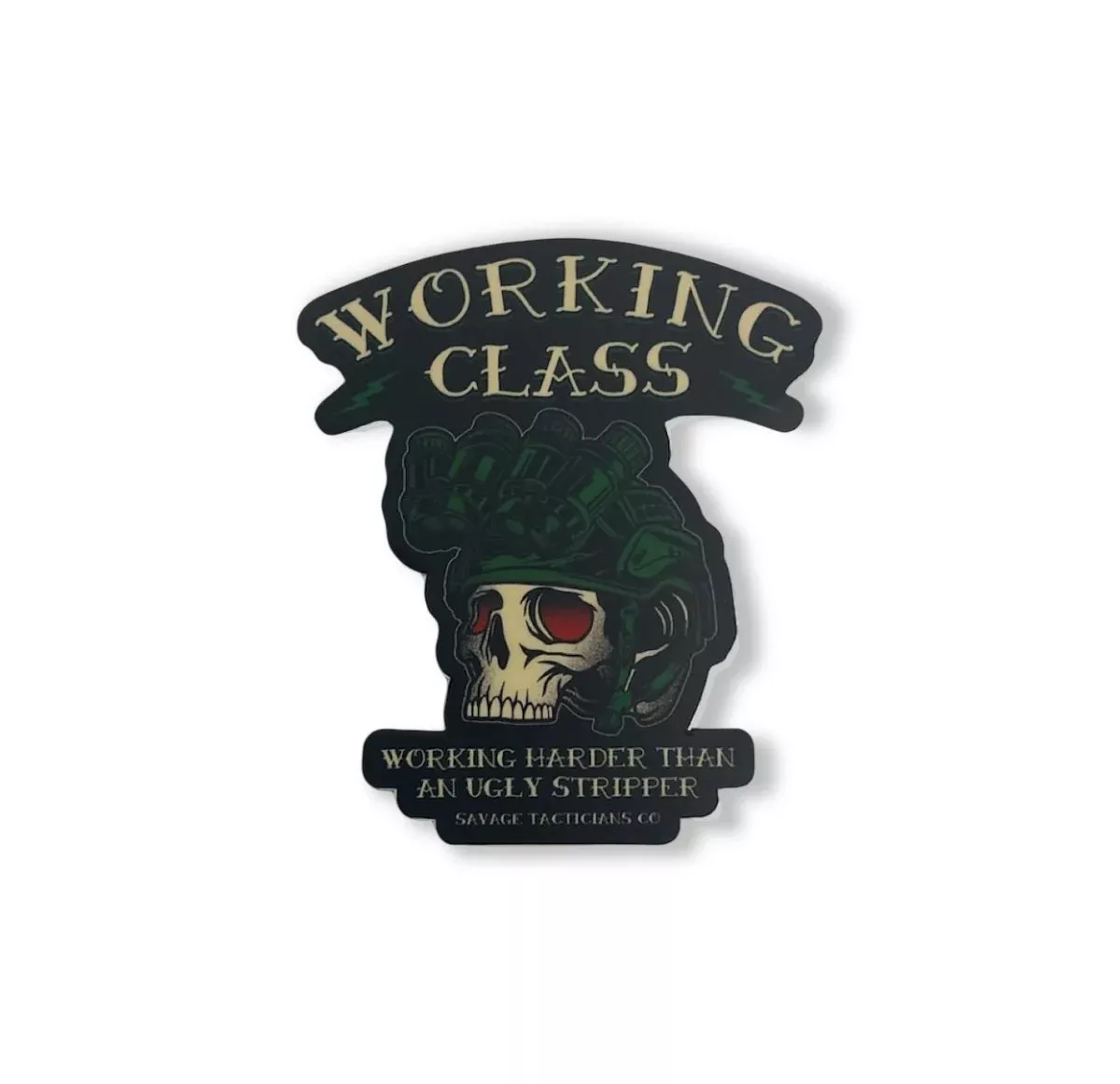 Working Class Sticker