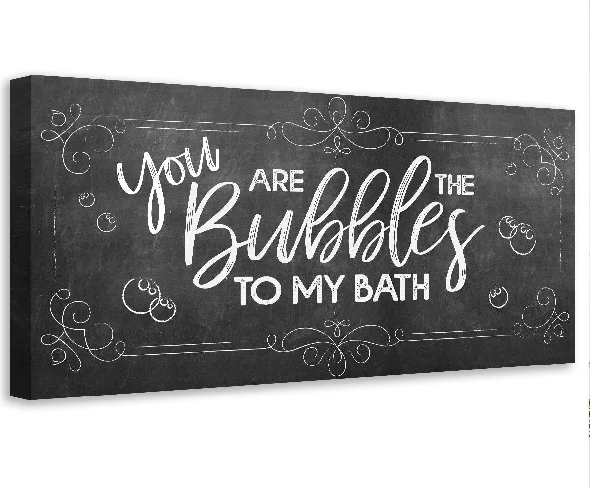 You Are The Bubbles - Canvas