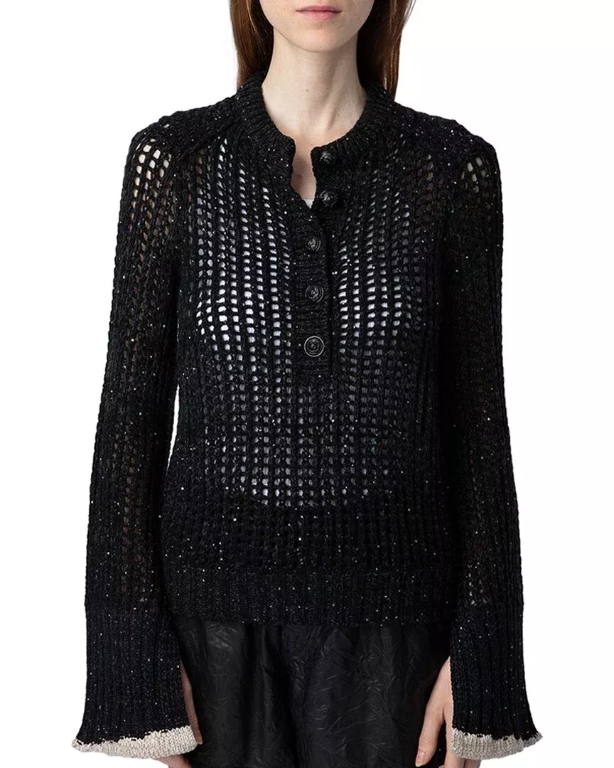 Zadig & Voltaire Cashmere & Wool-Blend Sweater