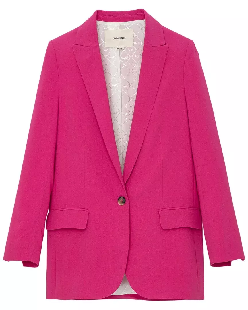 Zadig & Voltaire Viva Crepe Blazer